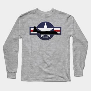 C-130 Hercules Military Airplane Long Sleeve T-Shirt